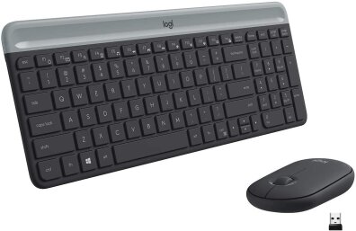ZESTAW KLAWIATURA MYSZ BEZPRZEWODOWA LOGITECH MK470 UKŁ FRANCUSKI
