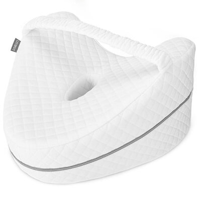 PODUSZKA ORTOPEDYCZNA DO SPANIA NA BOKU POD KOLANA LISTPOT LEG PILLOW OPIS!
