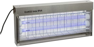 LAMPA OWADOBÓJCZA KERBL ECOKILL INOX IPX4, 2x20 W