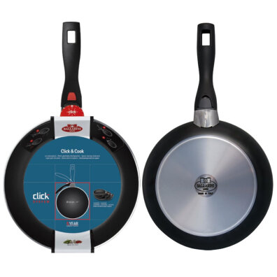 ALUMINIOWA PATELNIA BALLARINI CLICK & COOK 24 CM !OPIS! !USZKODZONA!