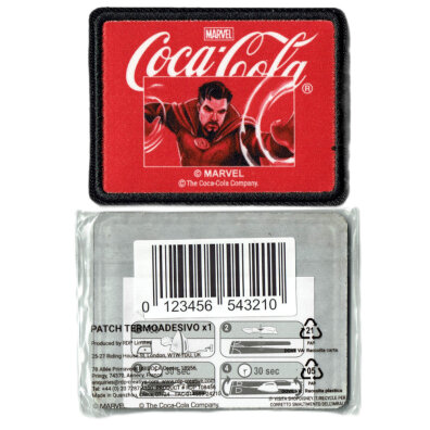 NASZYWKA TERMOAKTYWANA NAPRASOWANKA COCA-COLA MARVEL DR. STRANGE