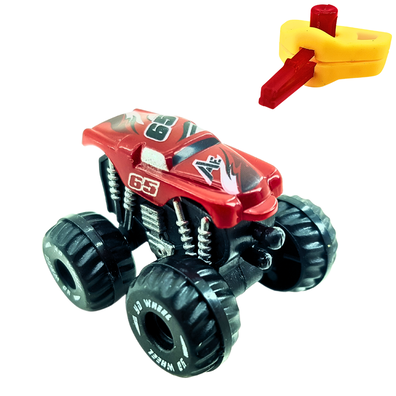 Samochód mini Monster Truck zabawka dla dzieci z wyrzutnią 2w1