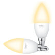 INTELIGENTNA ŻARÓWKA LED WIFI TRUST CANDLE WHITE AMBIENCE E14 2 SZTUKI (1)