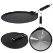 ALUMINIOWA PATELNIA GRILLOWA ZE SKŁADANĄ RĄCZKĄ ZANETTI 30 X 30 CM !OPIS! (1)