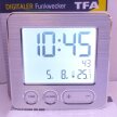 BUDZIK CYFROWY RADIOBUDZIK TFA DOSTMANN DIGITAILER 60.2545.54 BIAŁY (2)