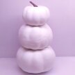 OZDOBA NA HALLOWEEN W FORMIE WIEŻY Z DYŃ WYKONANCYH Z PANKI 20x12 CM BIAŁA (2)