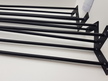 NOGI DO STOŁU METALOWE CZARNE JEDNA PARA NÓG DO STOLIKA I ŁAWKI 71CM (8)