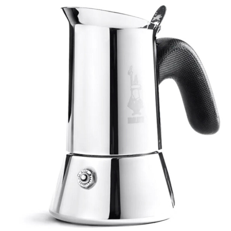 KAWIARKA KLASYCZNA STALOWA BIALETTI VENUS 85ML NA 2 FILIŻANKI KAWY (1)