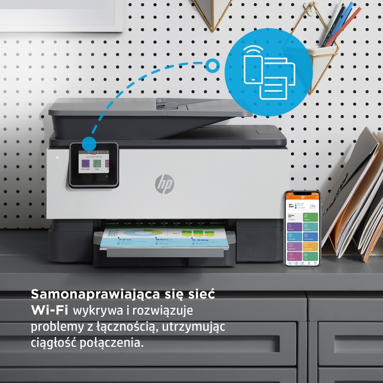DRUKARKA WIELOFUNKCYJNA AIRPRINT FAKS WIFI KOLOR HP OfficeJet Pro 9012  (7)
