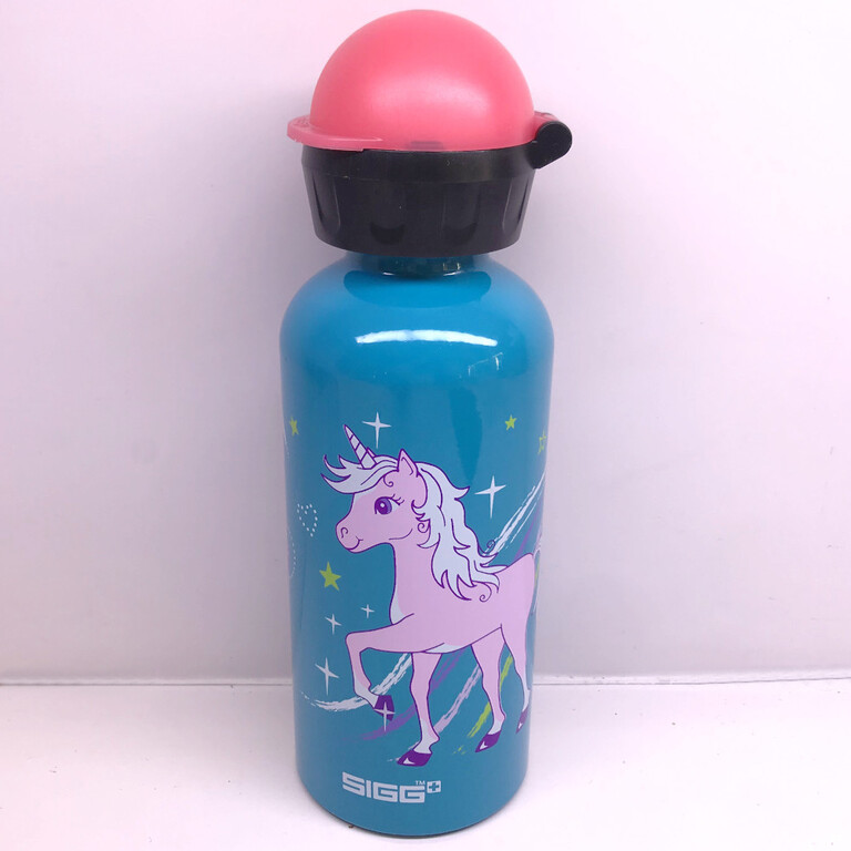 BUTELKA BIDON DO PICIA DLA DZIECI Z ALUMINIUM SIGG 400ML BELLA UNICORN (2)