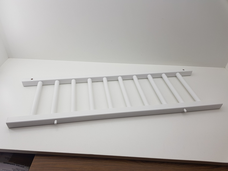 BARIERKA DO ŁÓŻECZKA MIDI MINI 86 CM X 3 CM 27,5 CM. BIAŁA BABYBAY (2)