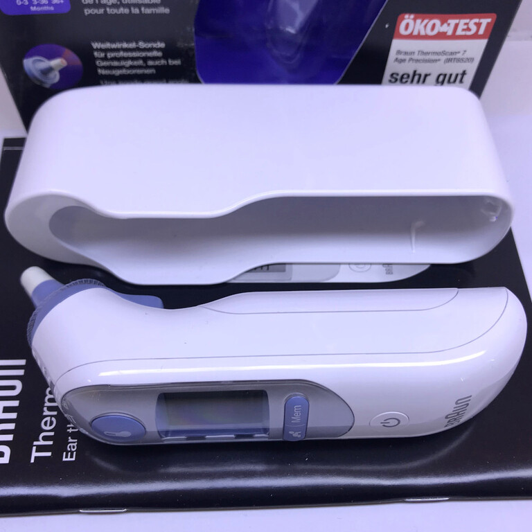 TERMOMETR ELEKTRONICZNY DO UCHA BRAUN Z AGE PRECISION !OPIS! (3)