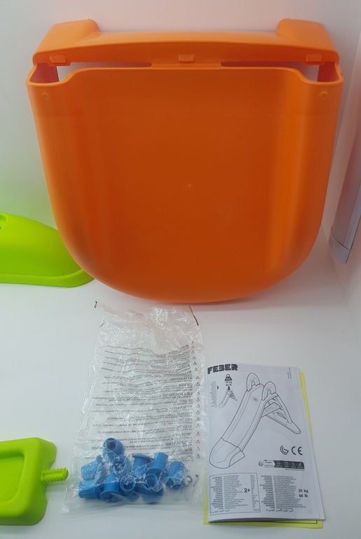 ZJEŻDŻALNIA OGRODOWA DLA DZIECI ZE SCHODAMI ŚLIZG WODNY FEBER (3)